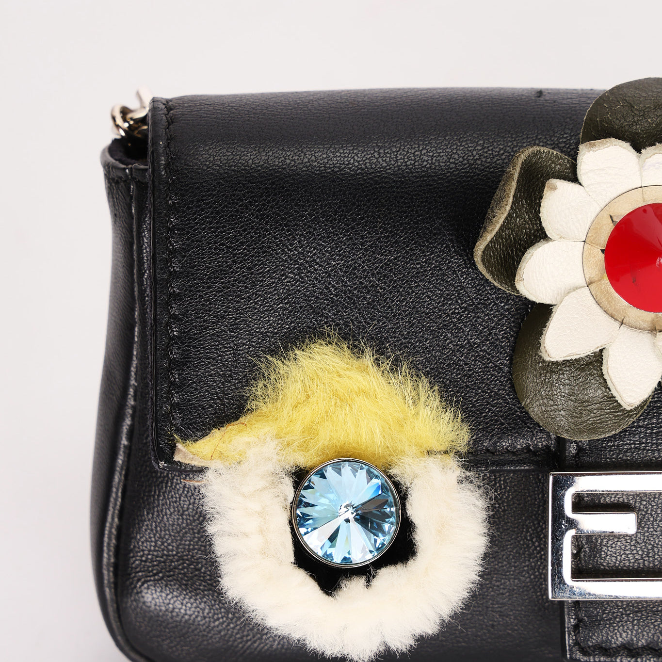 Fendi Monsters Micro Baguette