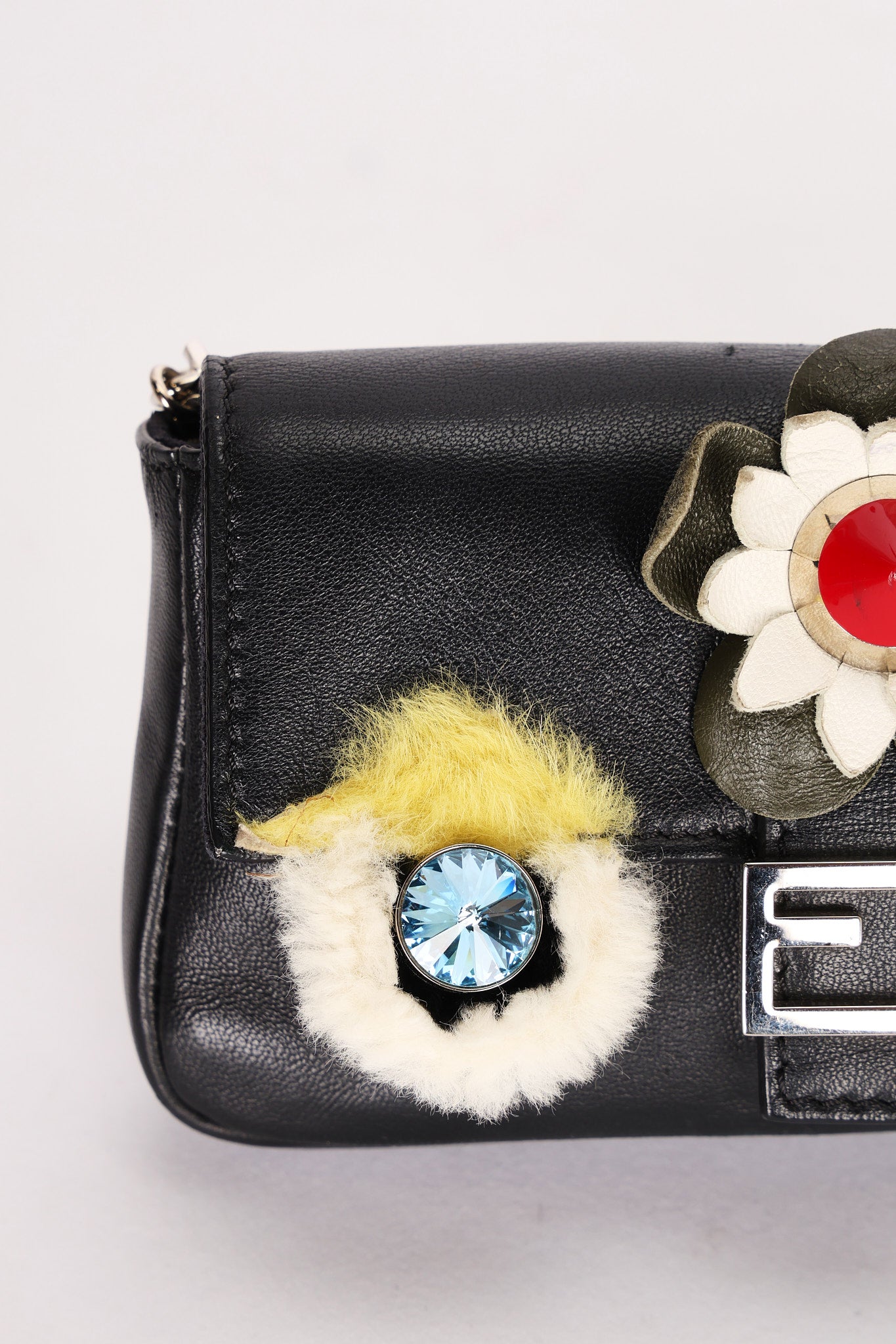 Fendi Monsters Micro Baguette