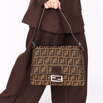 Fendi Zucca Mamma Forever Baguette