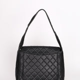 Chanel Kelly Shoulder Bag Black Caviar 1996 24K GP