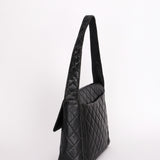 Chanel Kelly Shoulder Bag Black Caviar 1996 24K GP