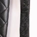 Chanel Shoulder Bag Black Caviar 24K GP