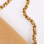 Chanel Bag Metallic Beige Caviar BGHW
