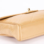 Chanel Bag Metallic Beige Caviar BGHW
