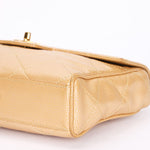 Chanel Bag Metallic Beige Caviar BGHW