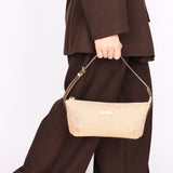 Gucci Monogram Shoulder Bag Pink and Gold Metallic