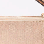 Gucci Monogram Shoulder Bag Pink and Gold Metallic
