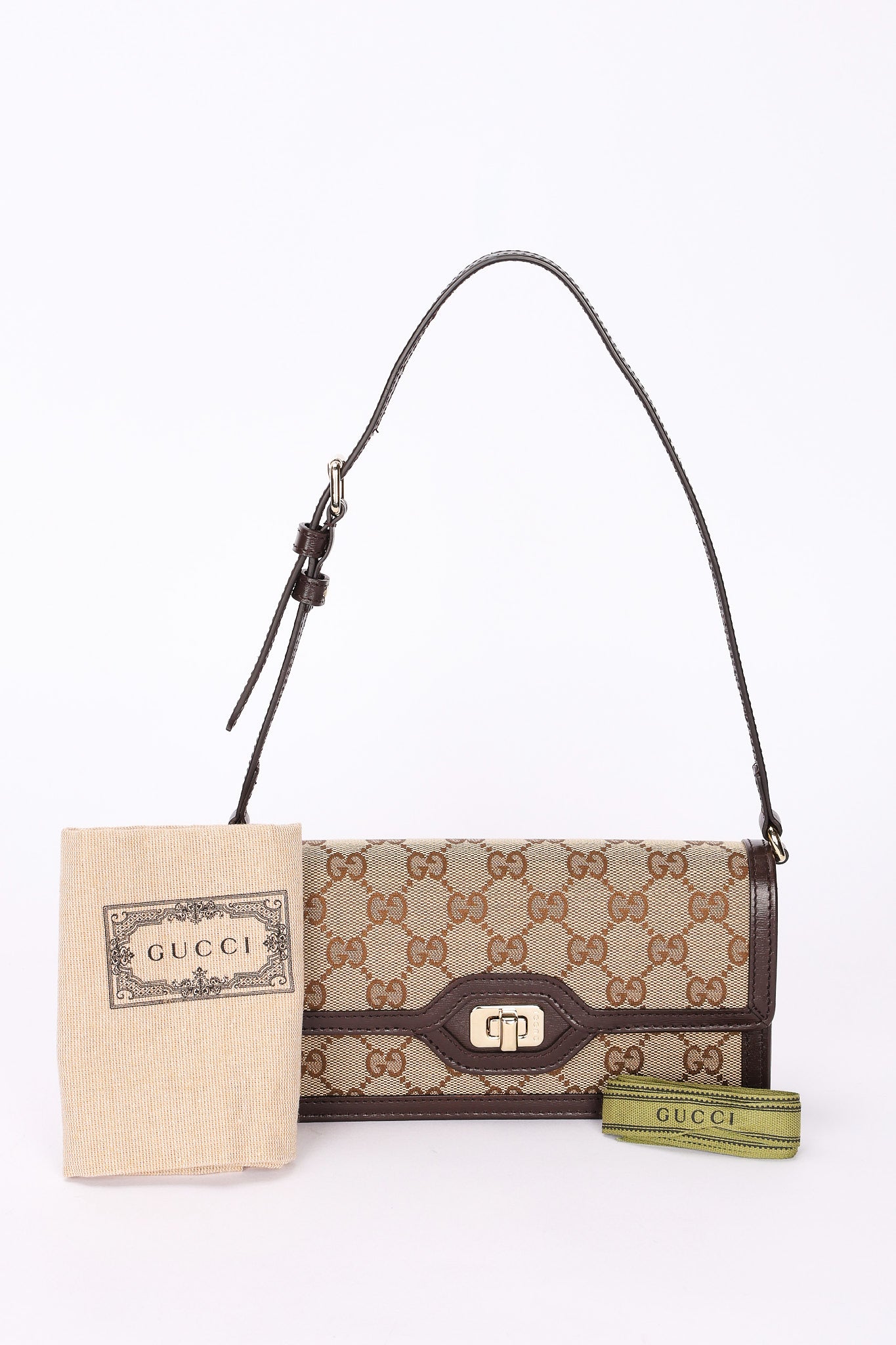 Gucci Monogram Turnlock Shoulder Bag