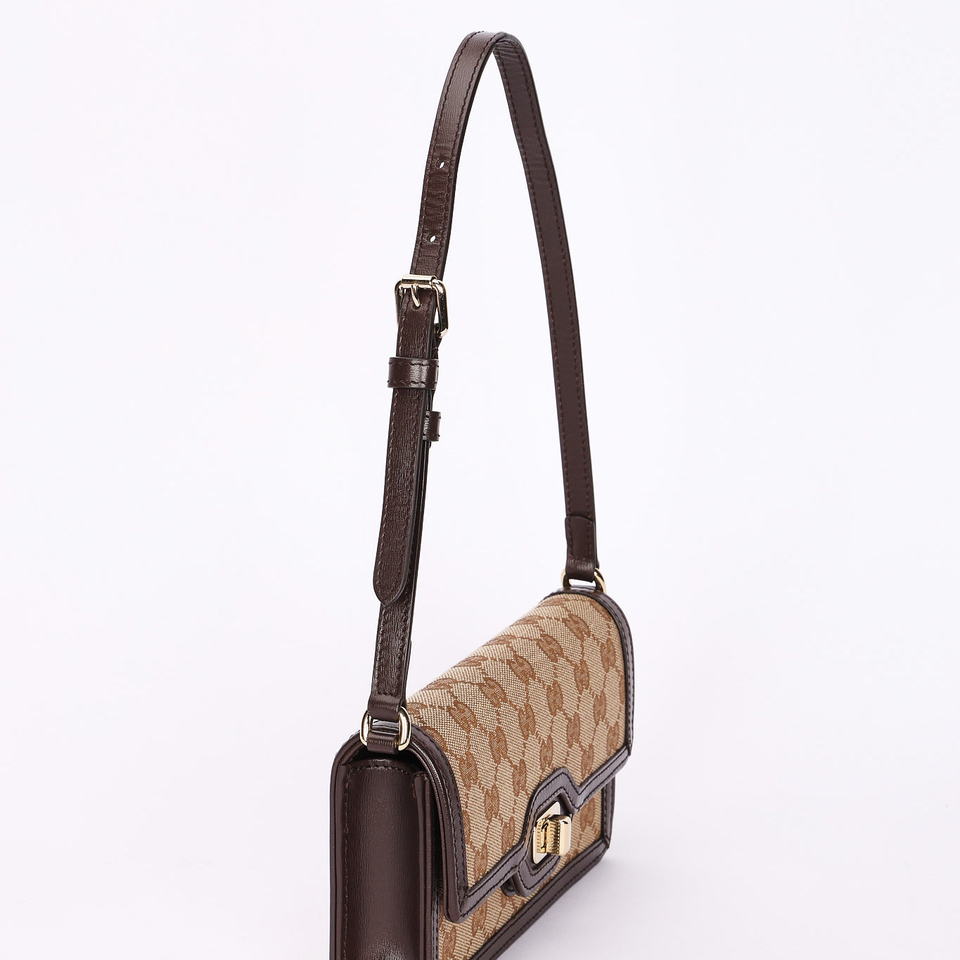 Gucci Monogram Turnlock Shoulder Bag
