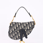 Christian Dior Mini Trotter Saddle Bag with Guitar Strap