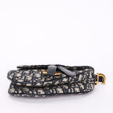 Christian Dior Mini Trotter Saddle Bag with Guitar Strap