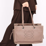 Loewe Anagram Perforated Tote