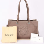 Loewe Anagram Perforated Tote