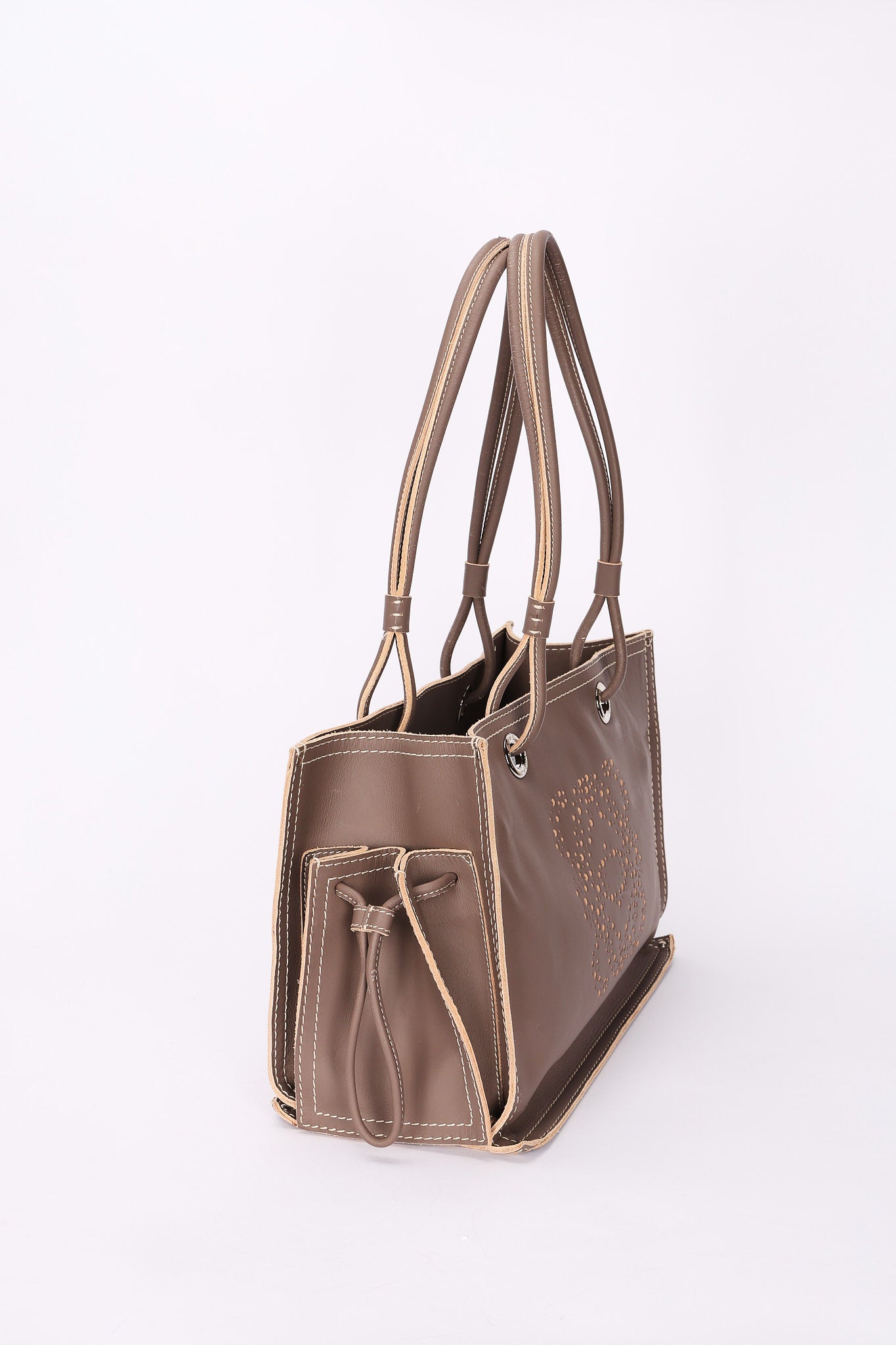 Loewe Anagram Perforated Tote