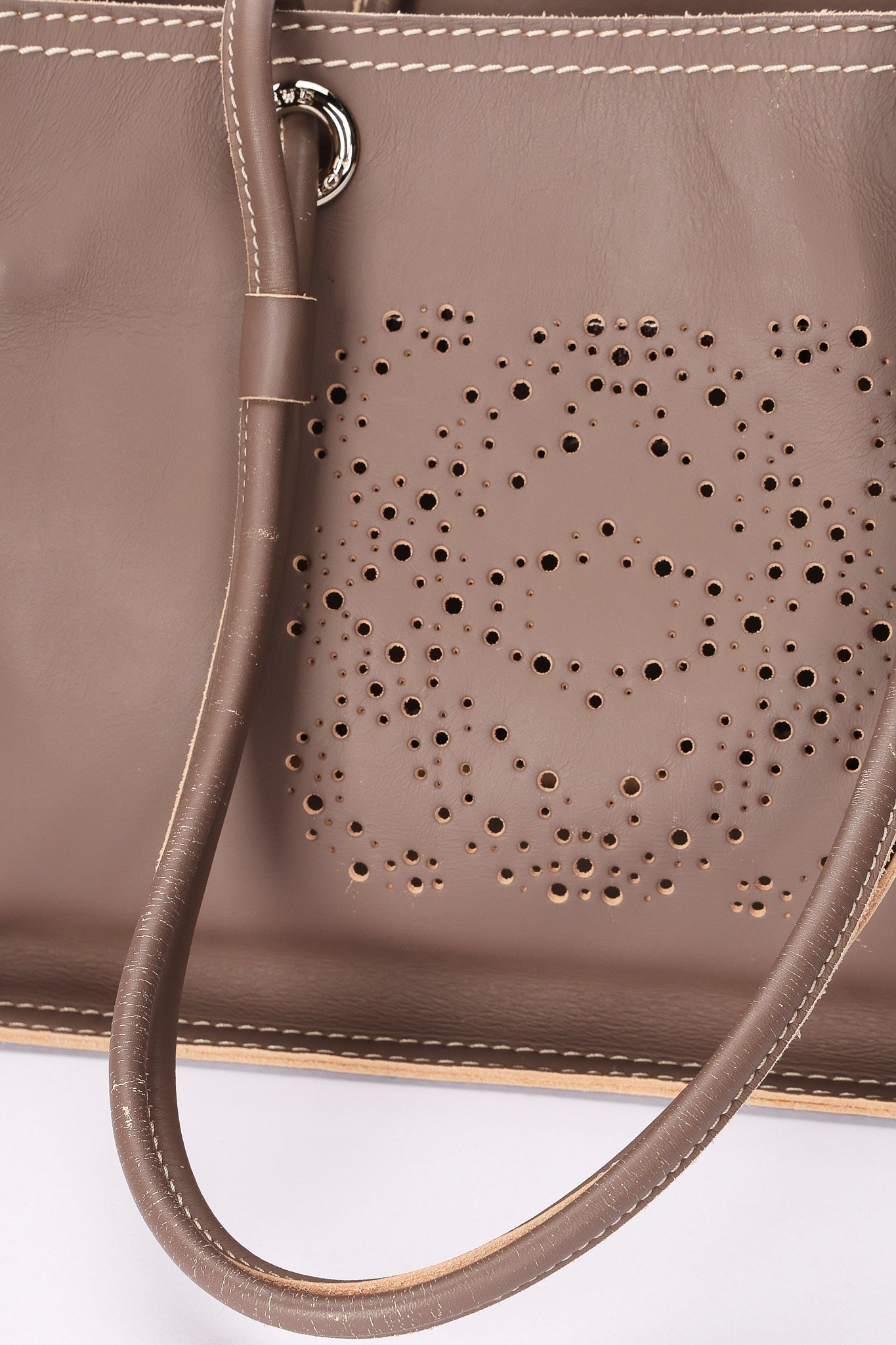 Loewe Anagram Perforated Tote