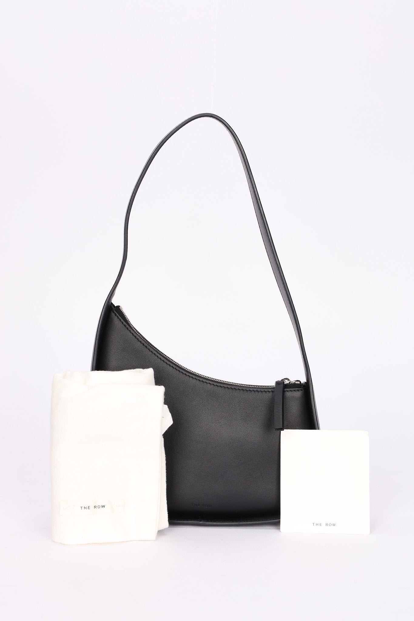The Row Mini Half Moon Shoulder Bag