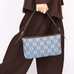 Loewe Anagram Denim Shoulder Bag