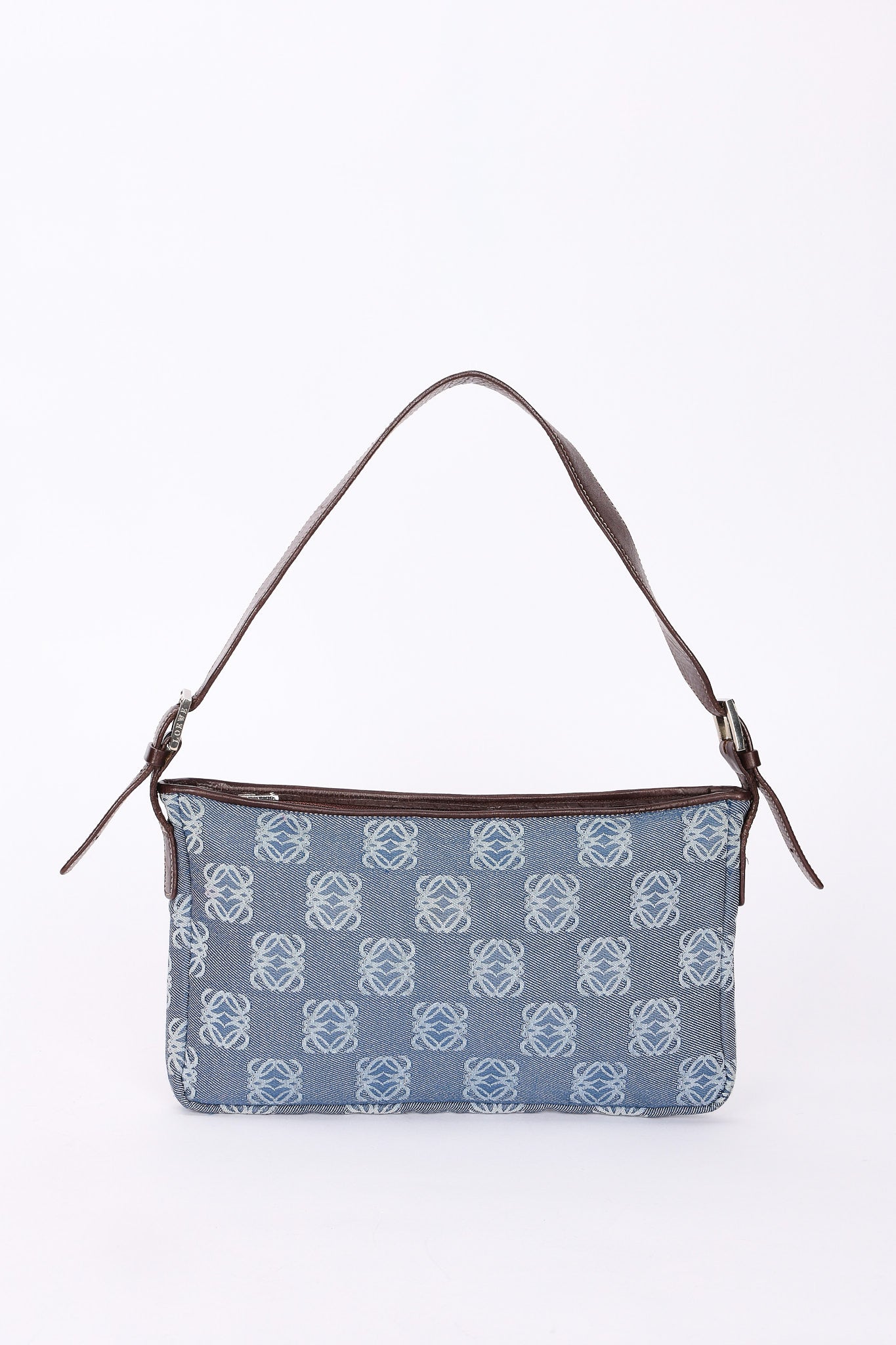 Loewe Anagram Denim Shoulder Bag