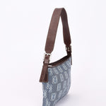 Loewe Anagram Denim Shoulder Bag