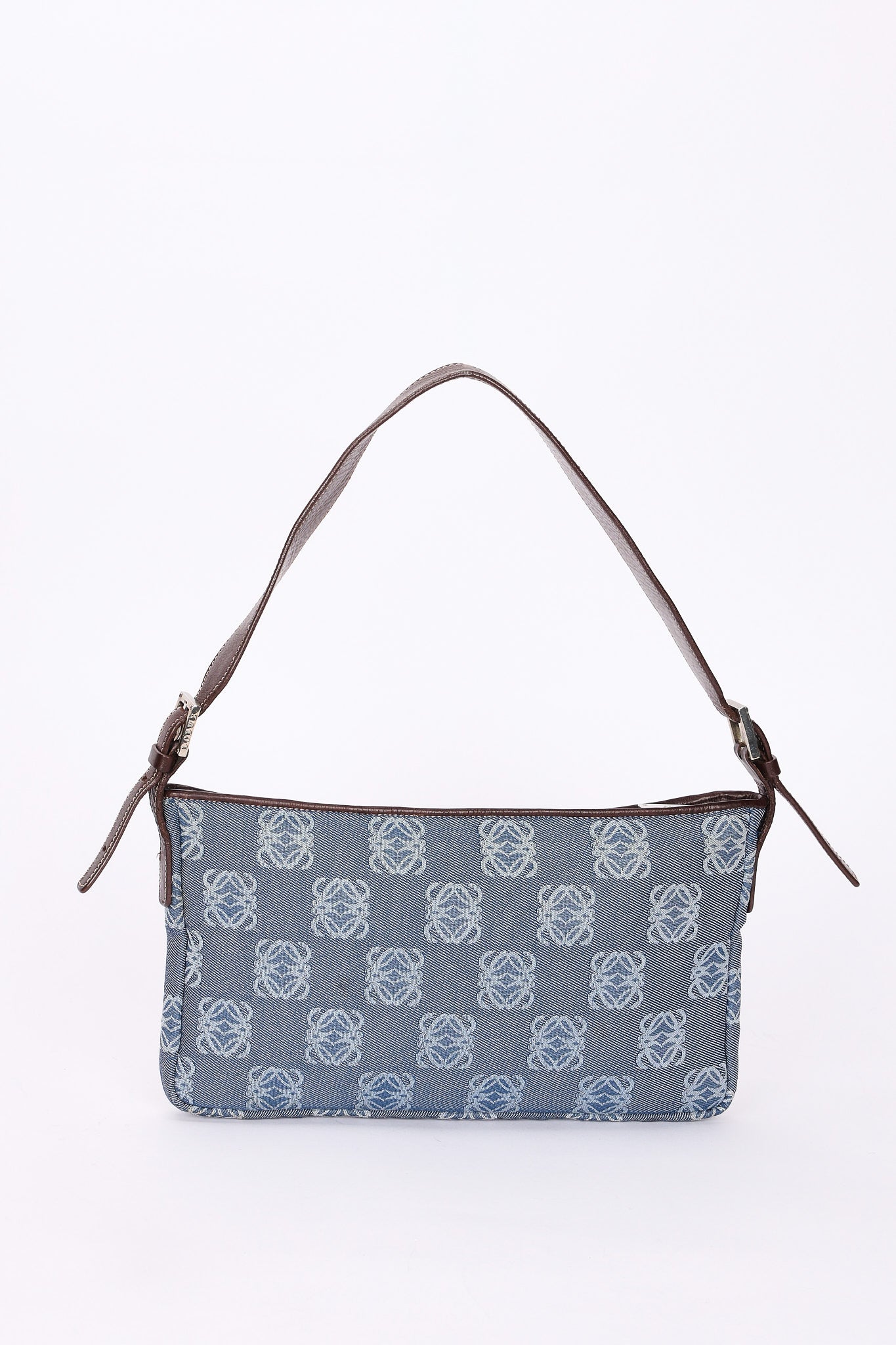 Loewe Anagram Denim Shoulder Bag