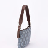 Loewe Anagram Denim Shoulder Bag