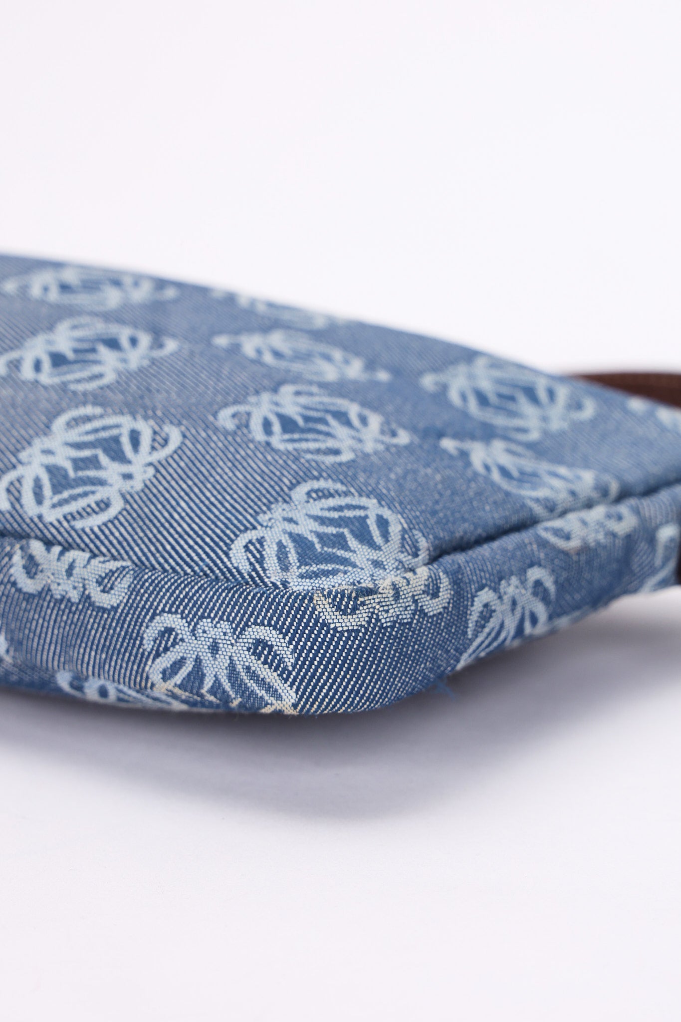 Loewe Anagram Denim Shoulder Bag