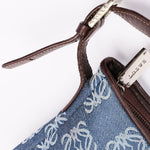 Loewe Anagram Denim Shoulder Bag