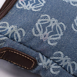 Loewe Anagram Denim Shoulder Bag