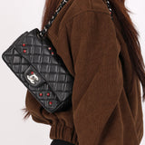 Chanel Lady Bug Mini Rectangle Black Lambskin SHW