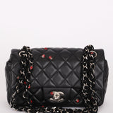 Chanel Lady Bug Mini Rectangle Black Lambskin SHW