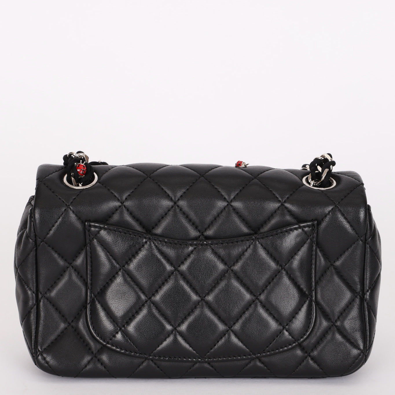 Chanel Lady Bug Mini Rectangle Black Lambskin SHW