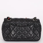 Chanel Lady Bug Mini Rectangle Black Lambskin SHW