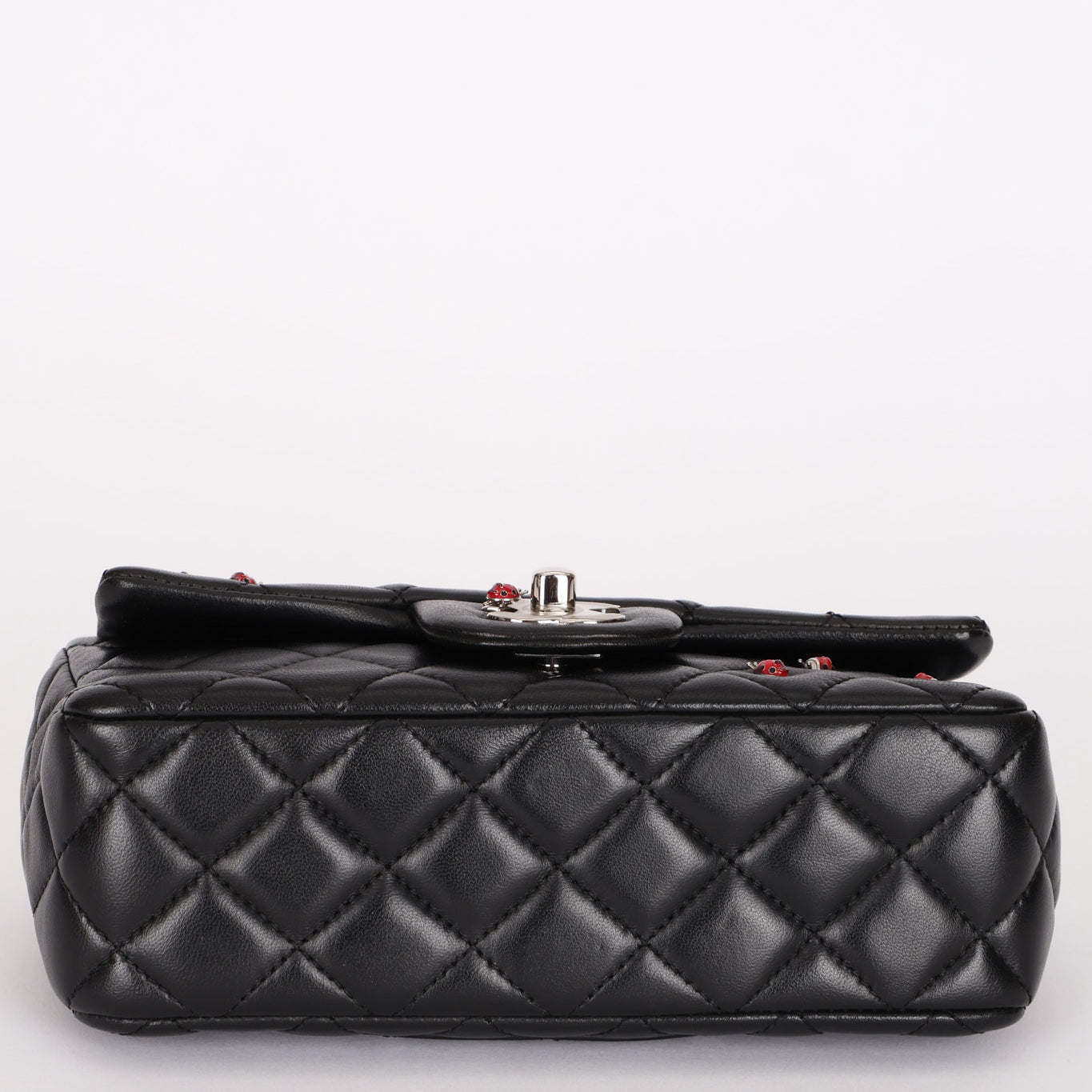 Chanel Lady Bug Mini Rectangle Black Lambskin SHW