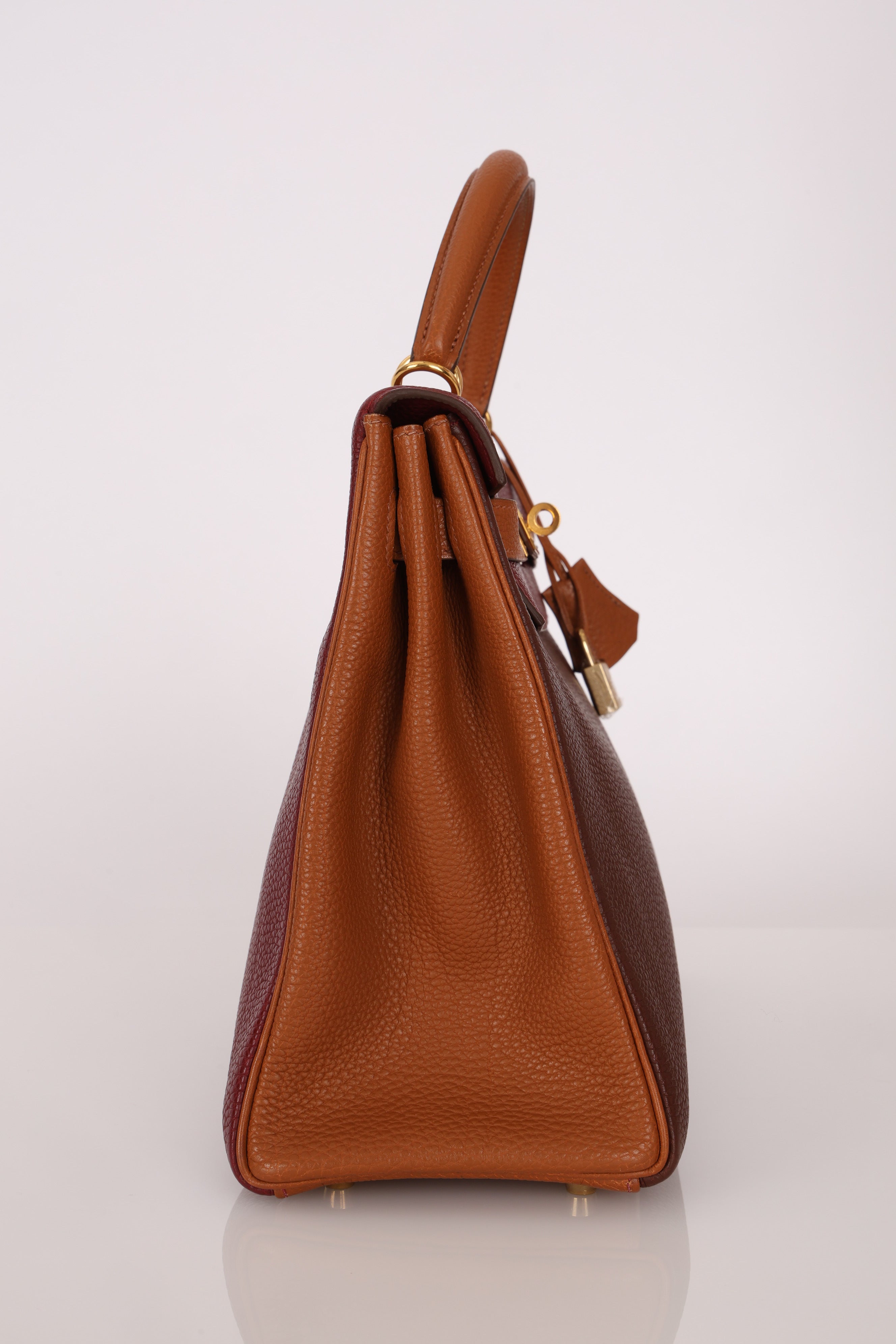 Hermès Kelly 32 (Tricolor) Togo GHW
