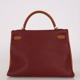 Hermès Kelly 32 (Tricolor) Togo GHW