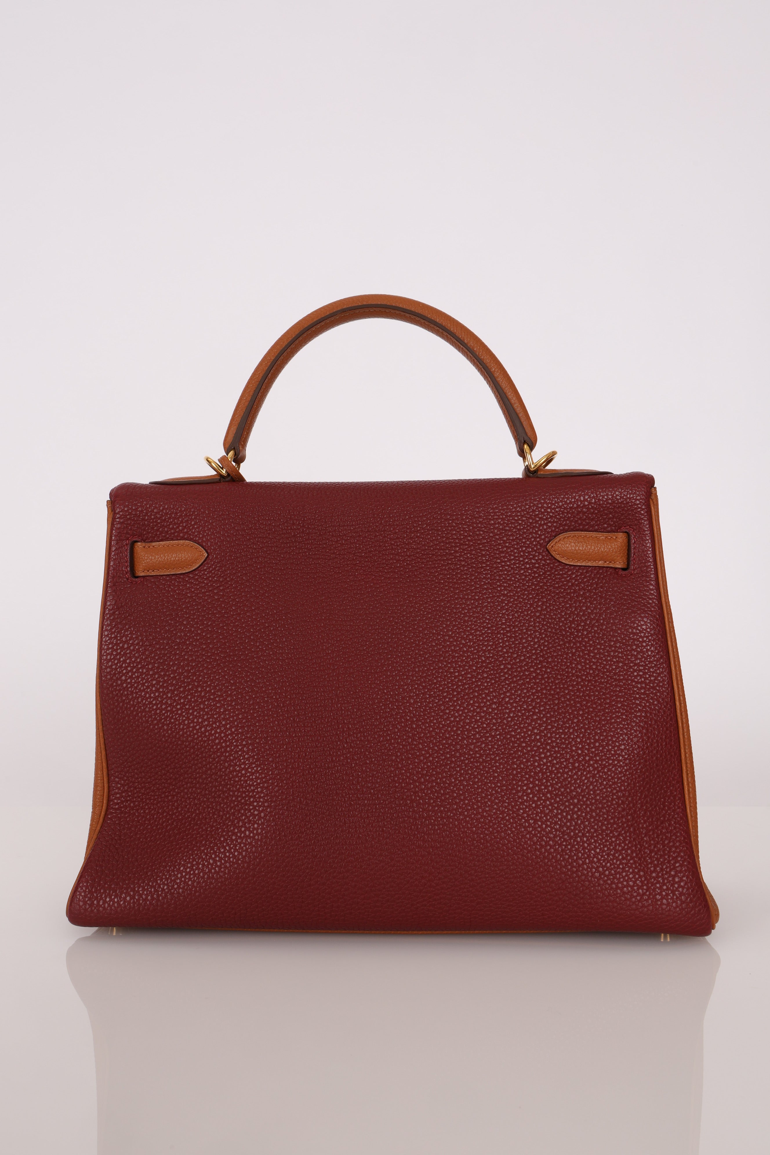 Hermès Kelly 32 (Tricolor) Togo GHW