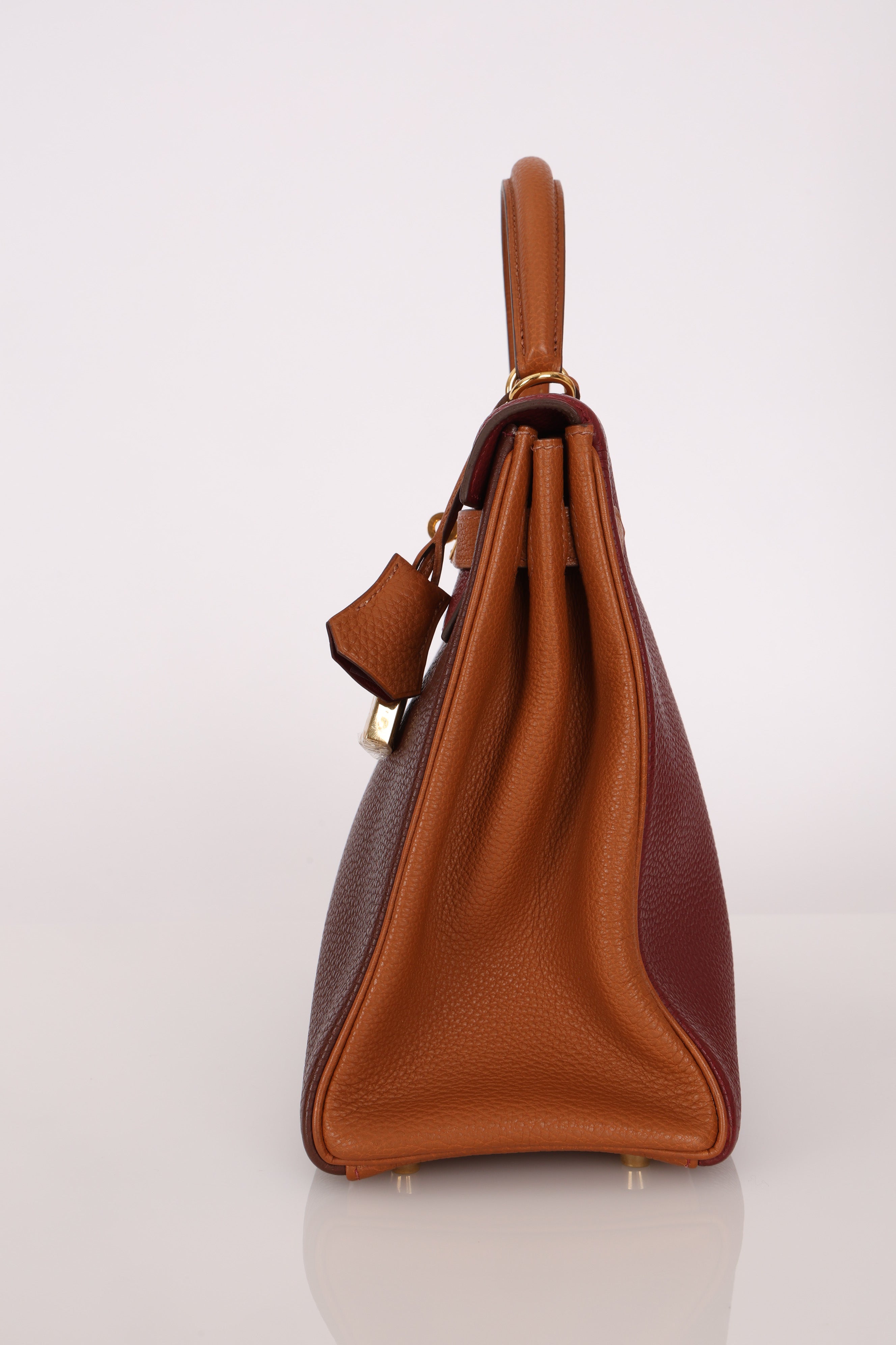 Hermès Kelly 32 (Tricolor) Togo GHW