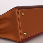 Hermès Kelly 32 (Tricolor) Togo GHW