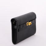 Hermès Kelly to Go Wallet Noir Epsom 2021 GHW