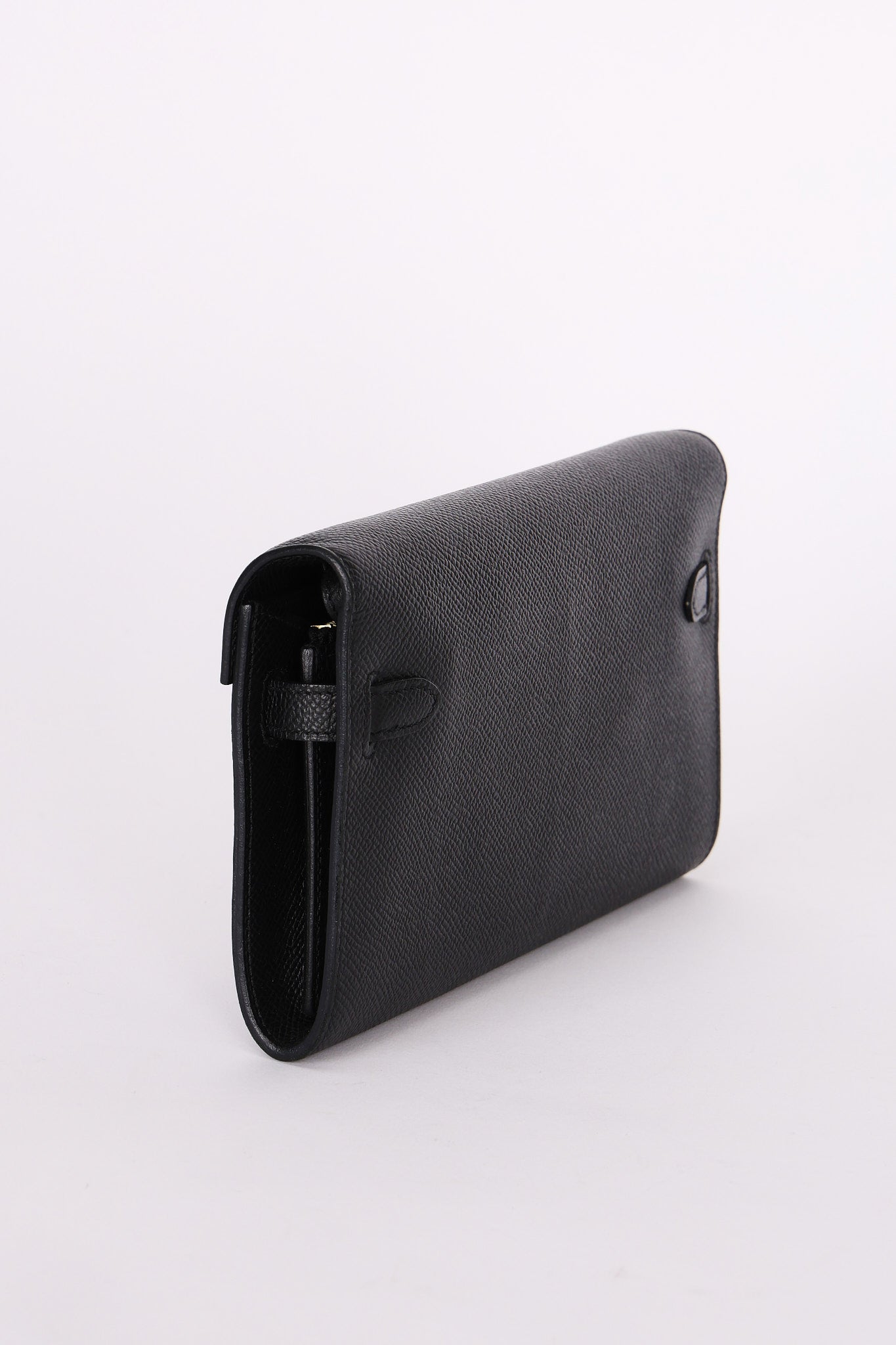 Hermès Kelly to Go Wallet Noir Epsom 2021 GHW