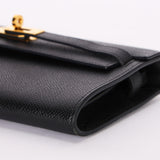 Hermès Kelly to Go Wallet Noir Epsom 2021 GHW