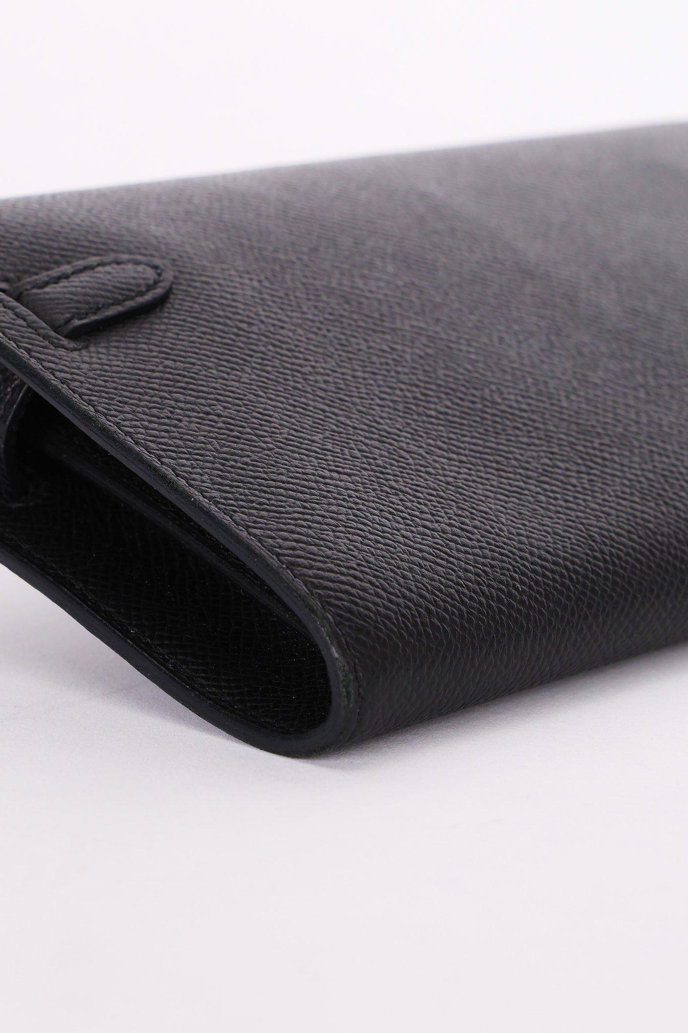 Hermès Kelly to Go Wallet Noir Epsom 2021 GHW
