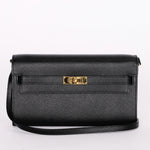 Hermès Kelly to Go Wallet Noir Epsom 2021 GHW