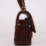 Chanel Mini Rectangular Top Handle Tweed CGHW