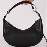 Gucci Half Moon Leather Hobo