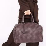 Bottega Veneta Intrecciato Boston Bag