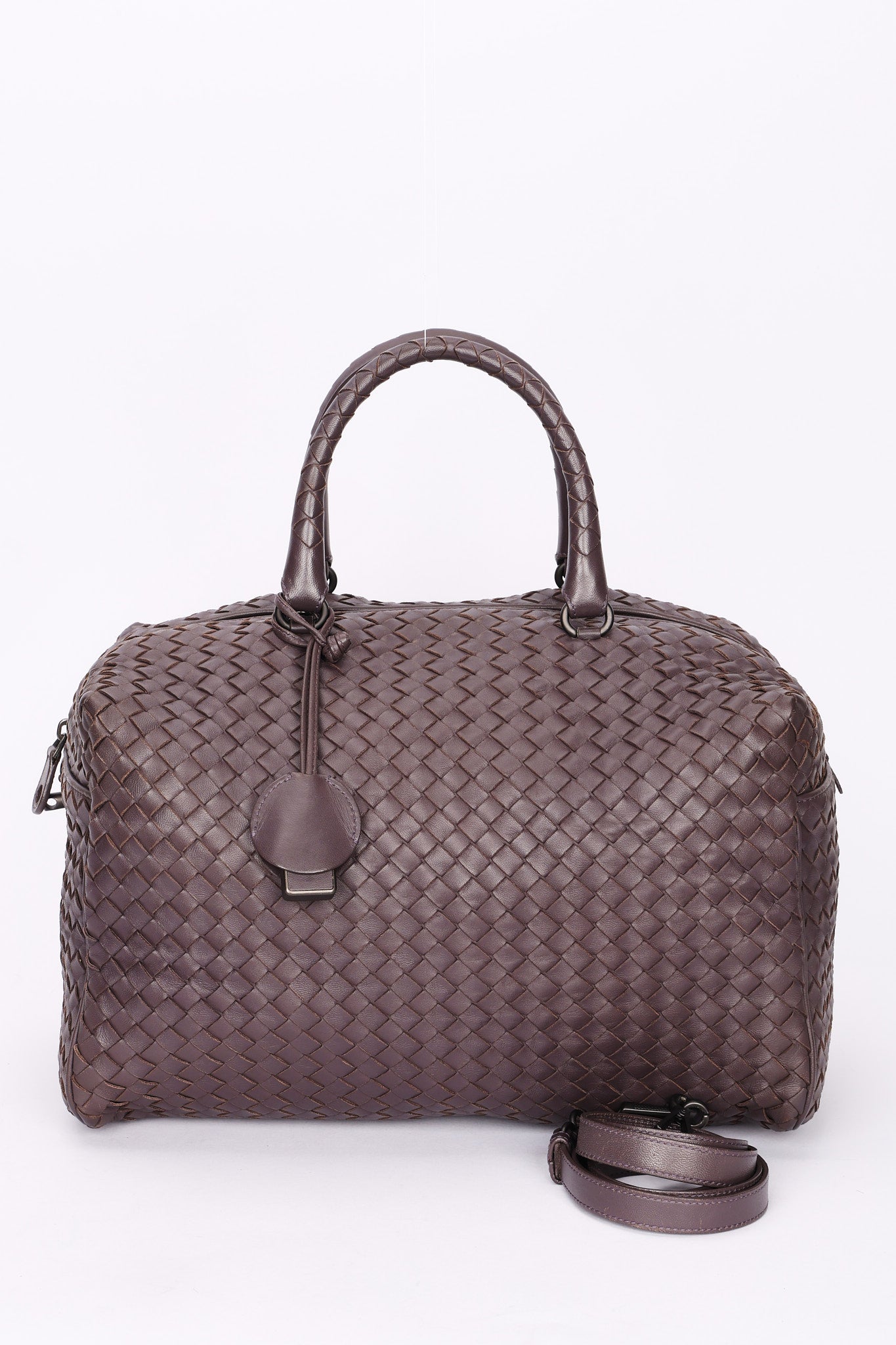Bottega Veneta Intrecciato Boston Bag