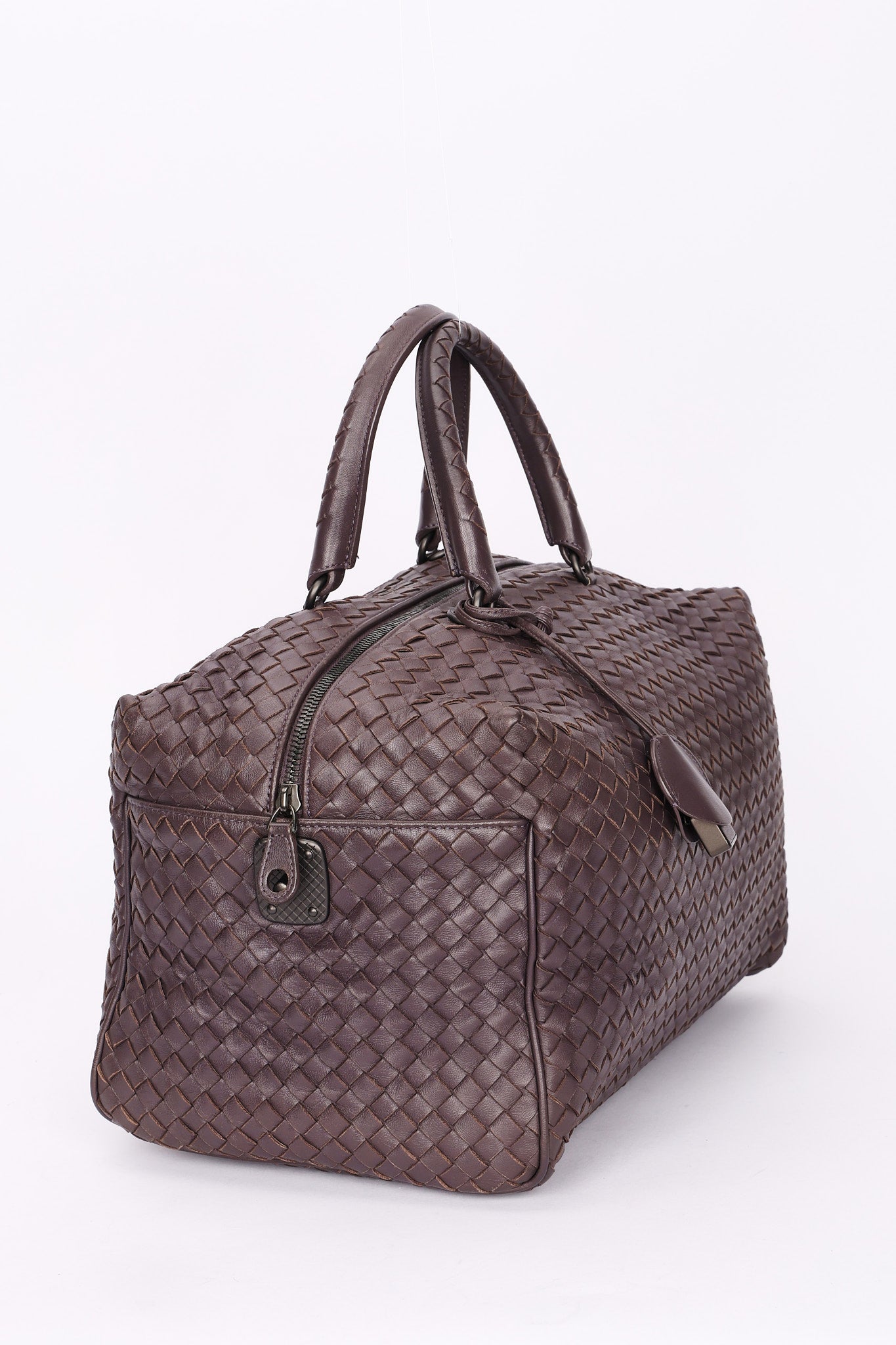 Bottega Veneta Intrecciato Boston Bag