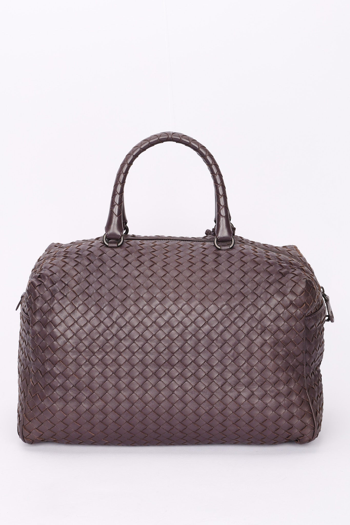Bottega Veneta Intrecciato Boston Bag