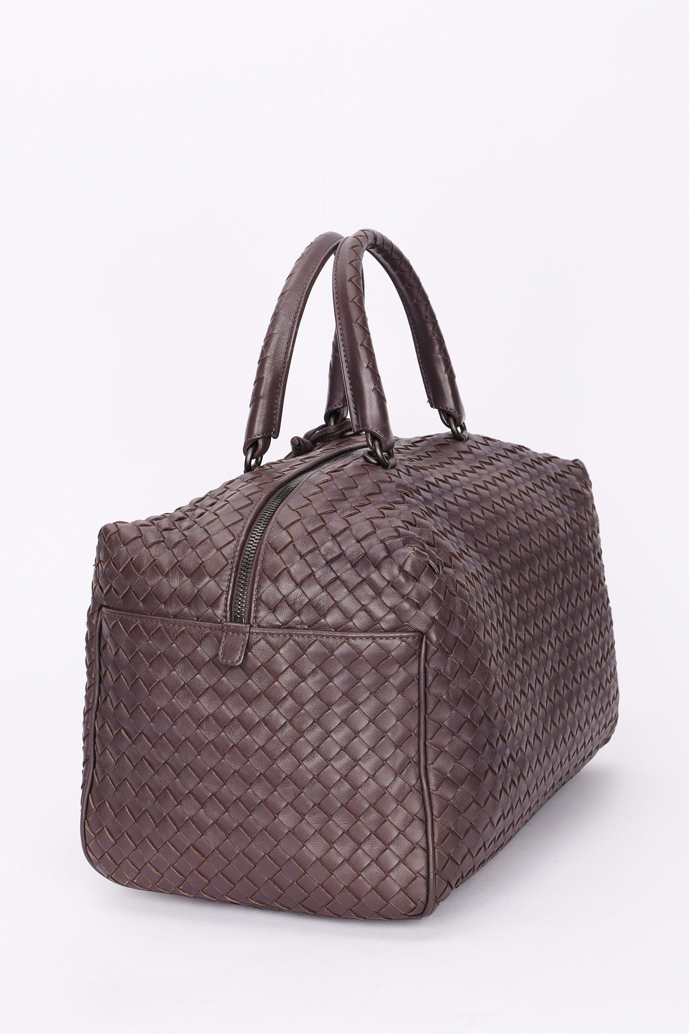 Bottega Veneta Intrecciato Boston Bag